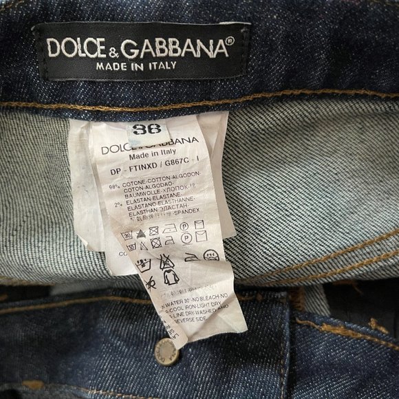 Dolce & Gabbana Indigo Jeans - Picture 7 of 9